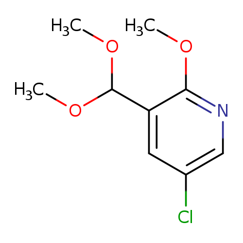 5-Chloro-3-(dimethoxymethyl)-2-methoxypyridine