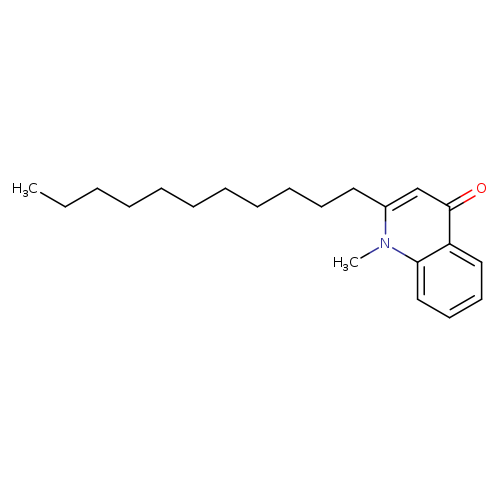 1-Methyl-2-undecyl-1,4-dihydroquinoline-4-one