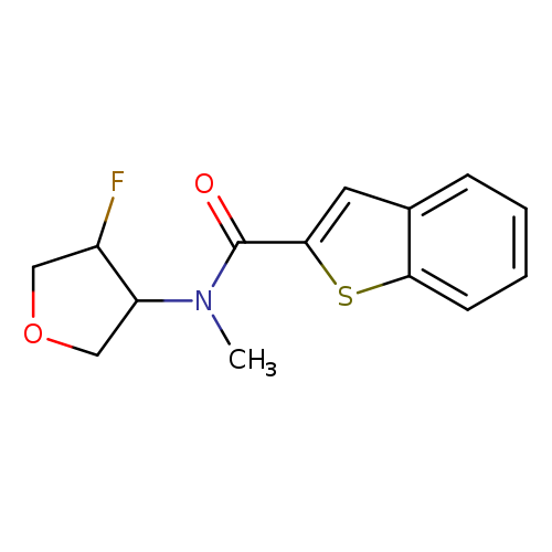 N-(4-fluorooxolan-3-yl)-N-methyl-1-benzothiophene-2-carboxamide