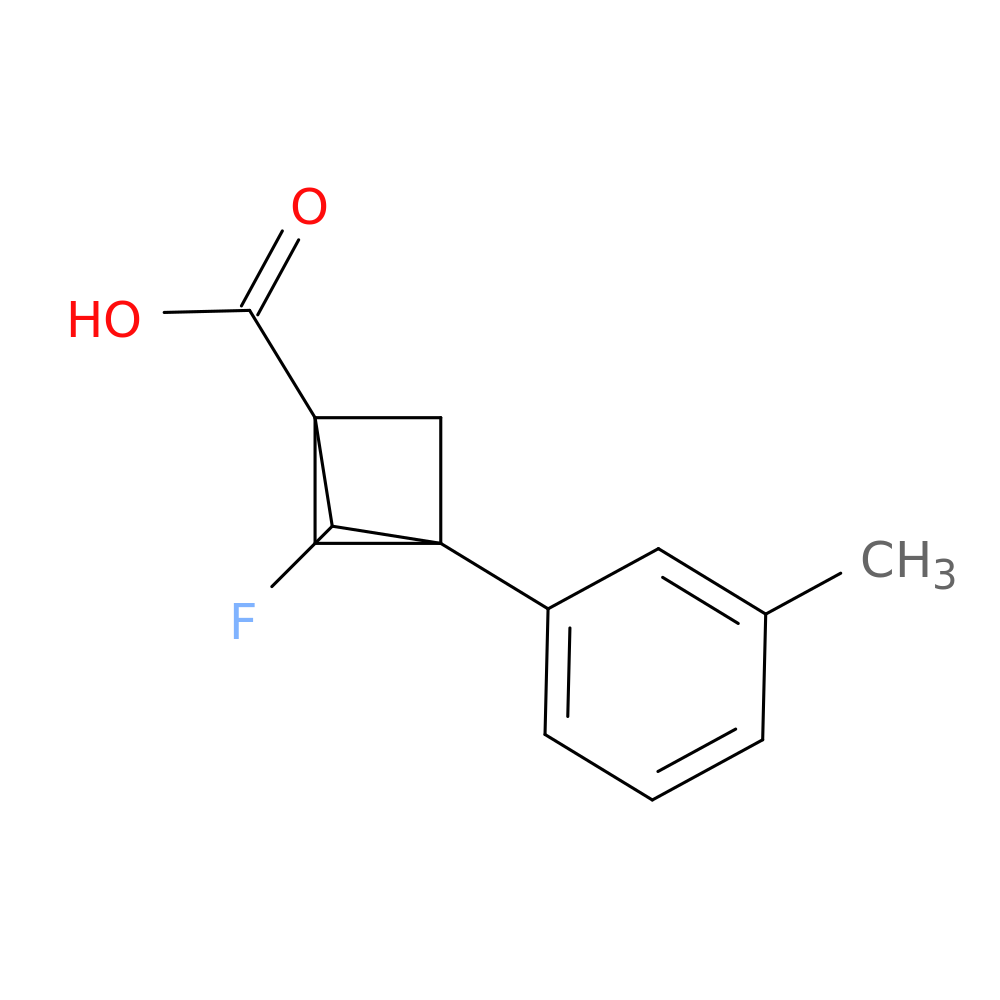 2-fluoro-3-(3-methylphenyl)bicyclo[1.1.1]pentane-1-carboxylic acid