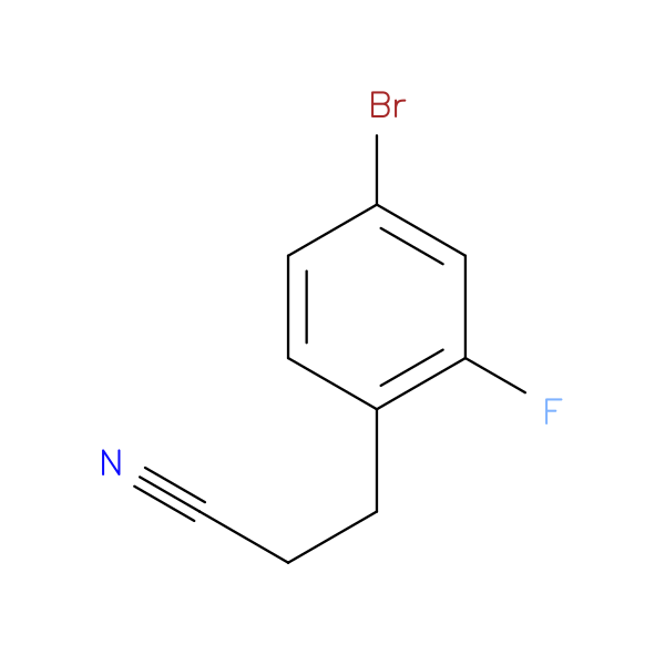 3-(4-Bromo-2-fluorophenyl)propanenitrile