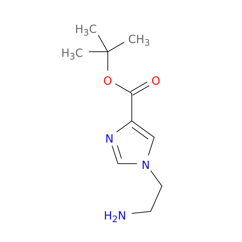 tert-butyl 1-(2-aminoethyl)-1H-imidazole-4-carboxylate