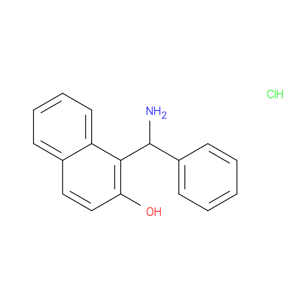 2-Naphthalenol, 1-(aminophenylmethyl)-, hydrochloride (1:1)