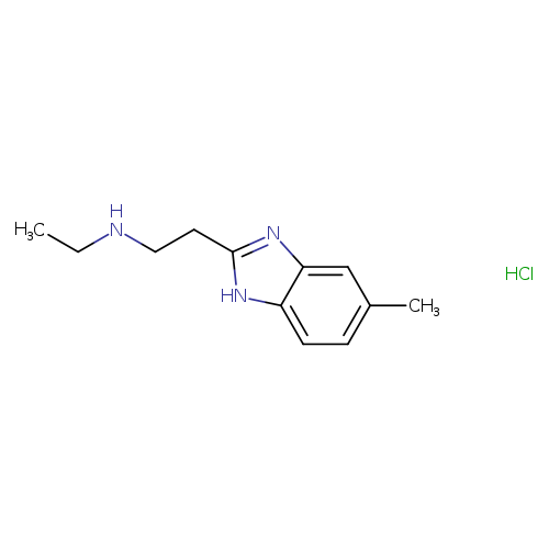 N-ethyl-2-(5-methyl-1H-benzimidazol-2-yl)ethanamine hydrochloride