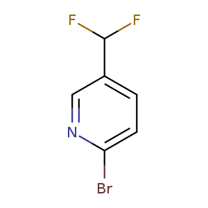 Pyridine, 2-bromo-5-(difluoromethyl)-