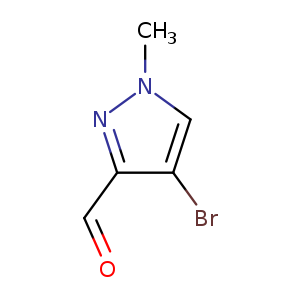 1H-Pyrazole-3-carboxaldehyde, 4-bromo-1-methyl-