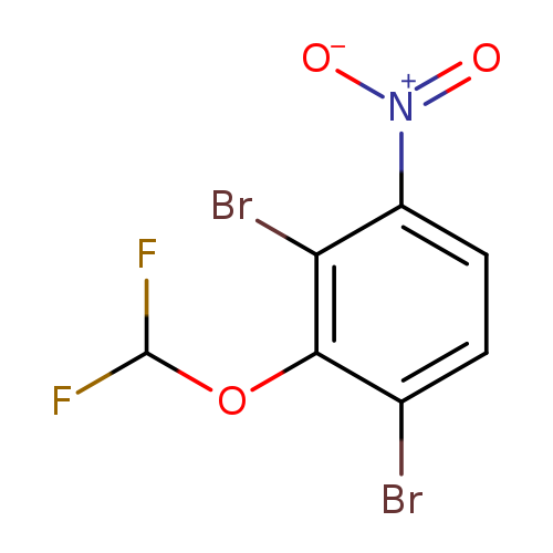1,3-Dibromo-2-(difluoromethoxy)-4-nitrobenzene