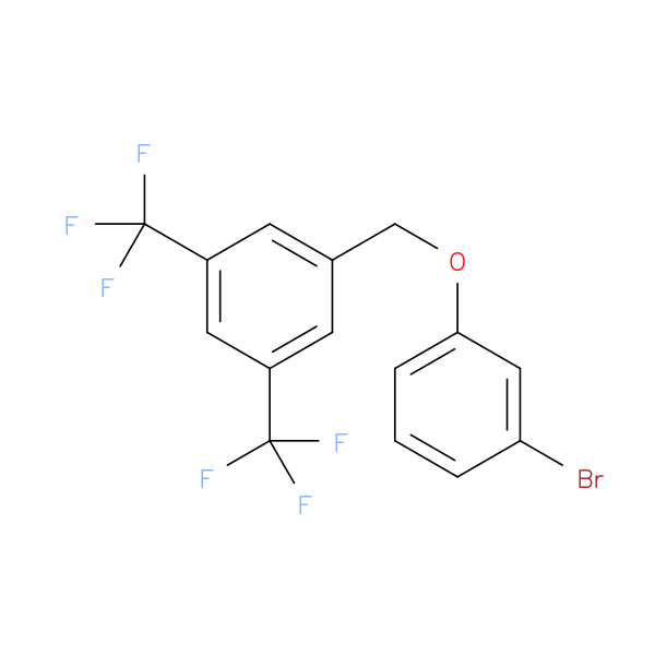 3-(3,5-BIS(TRIFLUOROMETHYL)-BENZYLOXY)BROMOBENZENE