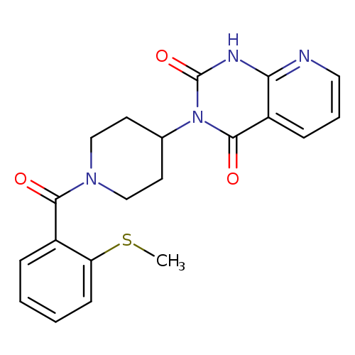 3-{1-[2-(methylsulfanyl)benzoyl]piperidin-4-yl}-1H,2H,3H,4H-pyrido[2,3-d]pyrimidine-2,4-dione