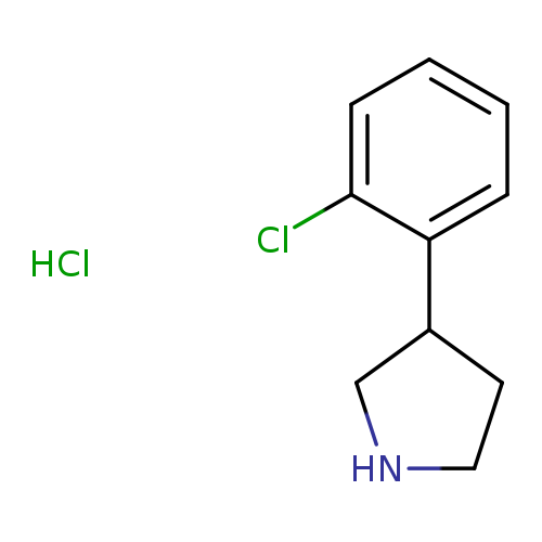 3-(2-CHLORO-PHENYL) PYRROLIDINE HCL