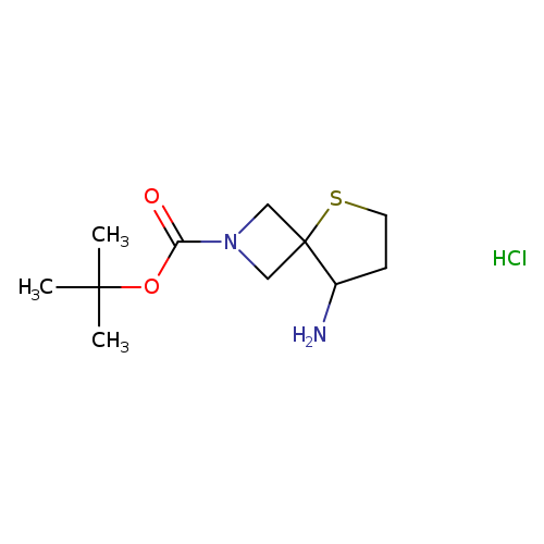 tert-butyl8-amino-5-thia-2-azaspiro[3.4]octane-2-carboxylatehydrochloride