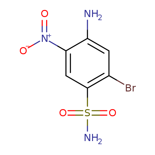 4-amino-2-bromo-5-nitrobenzene-1-sulfonamide