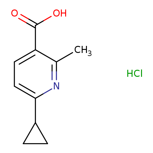 6-cyclopropyl-2-methylpyridine-3-carboxylic acid hydrochloride