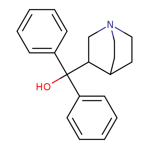 (3-QUINUCLIDINYL)DIPHENYL CARBINOL HYDROCHLORIDE
