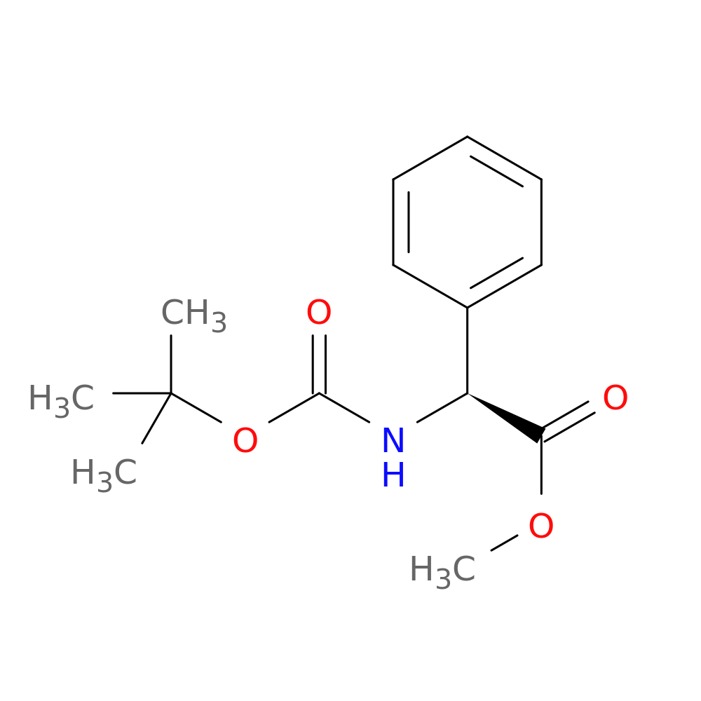 Methyl (2r)-2-[(tert-butoxy)carbonylamino]-2-phenylacetate