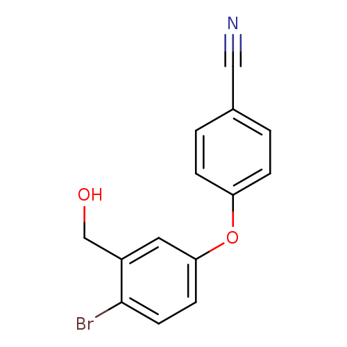 4-(4-Bromo-3-(hydroxymethyl)phenoxy)benzonitrile