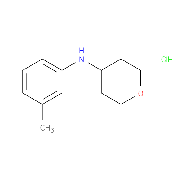 N-(3-Methylphenyl)oxan-4-amine hydrochloride