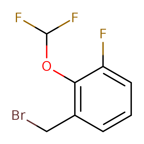 1-(bromomethyl)-2-(difluoromethoxy)-3-fluorobenzene