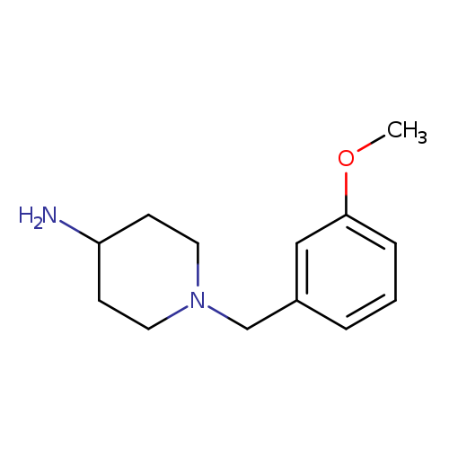 1-[(3-Methoxyphenyl)methyl]piperidin-4-amine