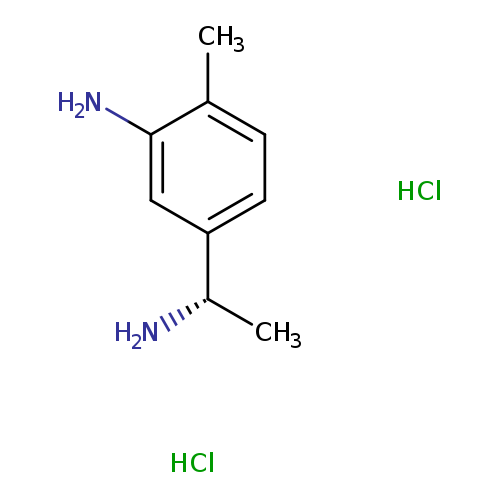 5-((1S)-1-AMINOETHYL)-2-METHYLPHENYLAMINE 2HCL