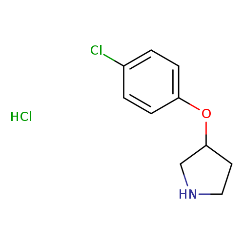 3-(4-Chlorophenoxy)pyrrolidine HCl