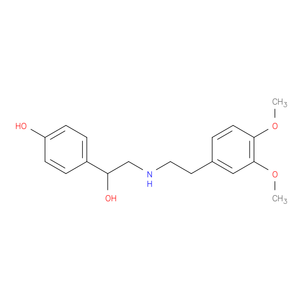 4-(2-{[2-(3,4-dimethoxyphenyl)ethyl]amino}-1-hydroxyethyl)phenol