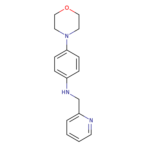 4-(morpholin-4-yl)-N-(pyridin-2-ylmethyl)aniline