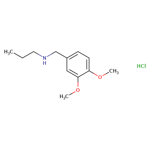 [(3,4-dimethoxyphenyl)methyl](propyl)amine hydrochloride