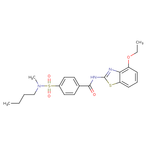 4-[butyl(methyl)sulfamoyl]-N-(4-ethoxy-1,3-benzothiazol-2-yl)benzamide
