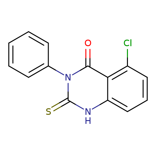 5-Chloro-2,3-dihydro-3-phenyl-2-thioxo-1h-quinazolin-4-one