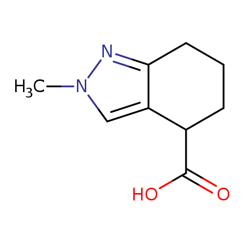 2-methyl-4,5,6,7-tetrahydro-2H-indazole-4-carboxylic acid