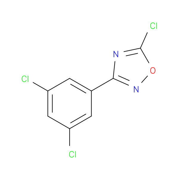 5-chloro-3-(3,5-dichlorophenyl)-1,2,4-oxadiazole