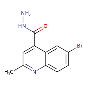 6-Bromo-2-methylquinoline-4-carbohydrazide