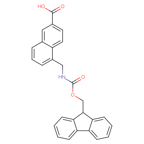 5-[({[(9H-fluoren-9-yl)methoxy]carbonyl}amino)methyl]naphthalene-2-carboxylic acid