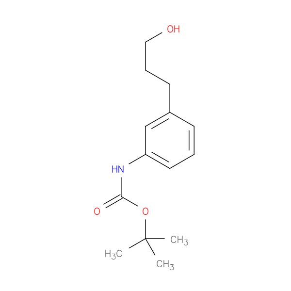 tert-Butyl N-[3-(3-hydroxypropyl)phenyl]carbamate