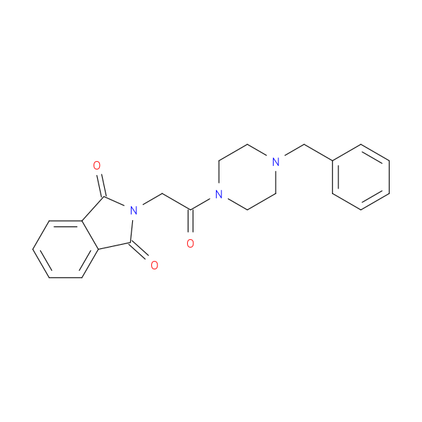 2-[2-(4-benzylpiperazin-1-yl)-2-oxoethyl]-2,3-dihydro-1H-isoindole-1,3-dione