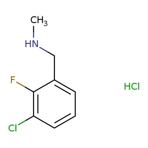 1-(3-Chloro-2-fluorophenyl)-n-methylmethanamine hcl