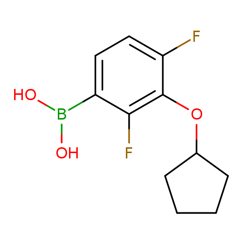 3-(Cyclopentyloxy)-2,4-difluorophenylboronic acid