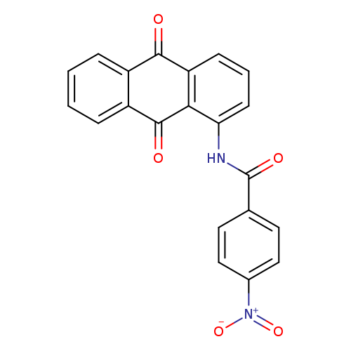 Benzamide, N-(9,10-dihydro-9,10-dioxo-1-anthracenyl)-4-nitro-