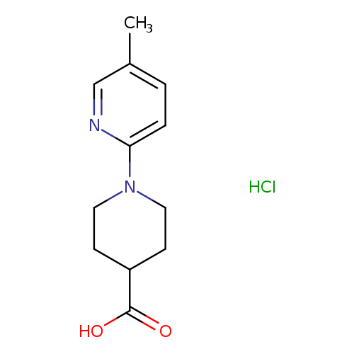 1-(5-Methylpyridin-2-yl)piperidine-4-carboxylic acid hydrochloride