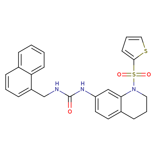 1-[(naphthalen-1-yl)methyl]-3-[1-(thiophene-2-sulfonyl)-1,2,3,4-tetrahydroquinolin-7-yl]urea