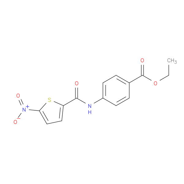 ethyl 4-(5-nitrothiophene-2-amido)benzoate