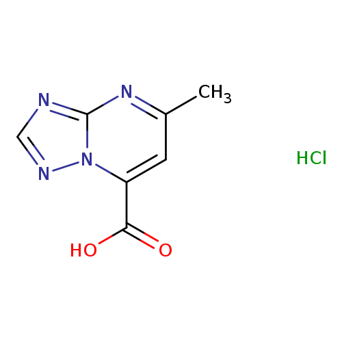 5-methyl-[1,2,4]triazolo[1,5-a]pyrimidine-7-carboxylic acid hydrochloride