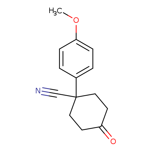 4-Cyano-4-(4-methoxyphenyl)cyclohexanone