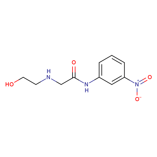 2-[(2-hydroxyethyl)amino]-N-(3-nitrophenyl)acetamide