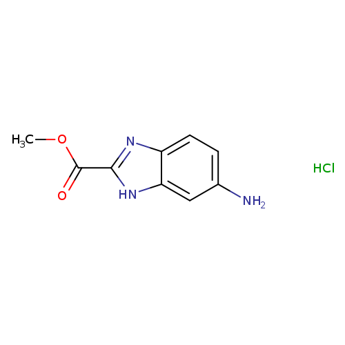 Methyl 5-amino-1H-benzo[d]imidazole-2-carboxylate hydrochloride
