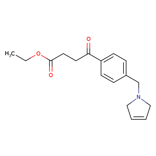 Ethyl 4-(4-((2,5-dihydro-1H-pyrrol-1-yl)methyl)phenyl)-4-oxobutanoate