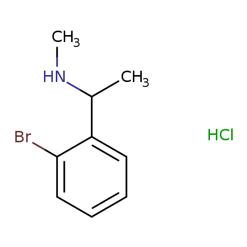 [1-(2-BROMOPHENYL)ETHYL](METHYL)AMINE HYDROCHLORIDE