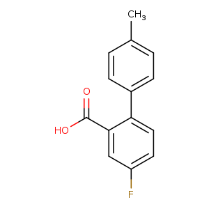5-Fluoro-2-(4-methylphenyl)benzoic acid