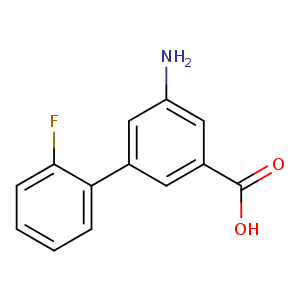 [1,1'-Biphenyl]-3-carboxylic acid, 5-amino-2'-fluoro-
